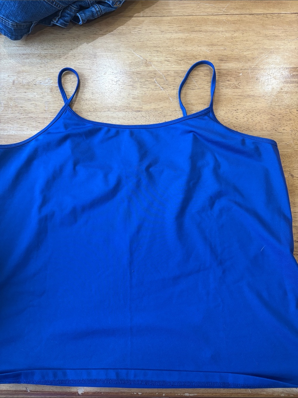 Lane Bryant Royal Blue Spaghetti Strap Cami